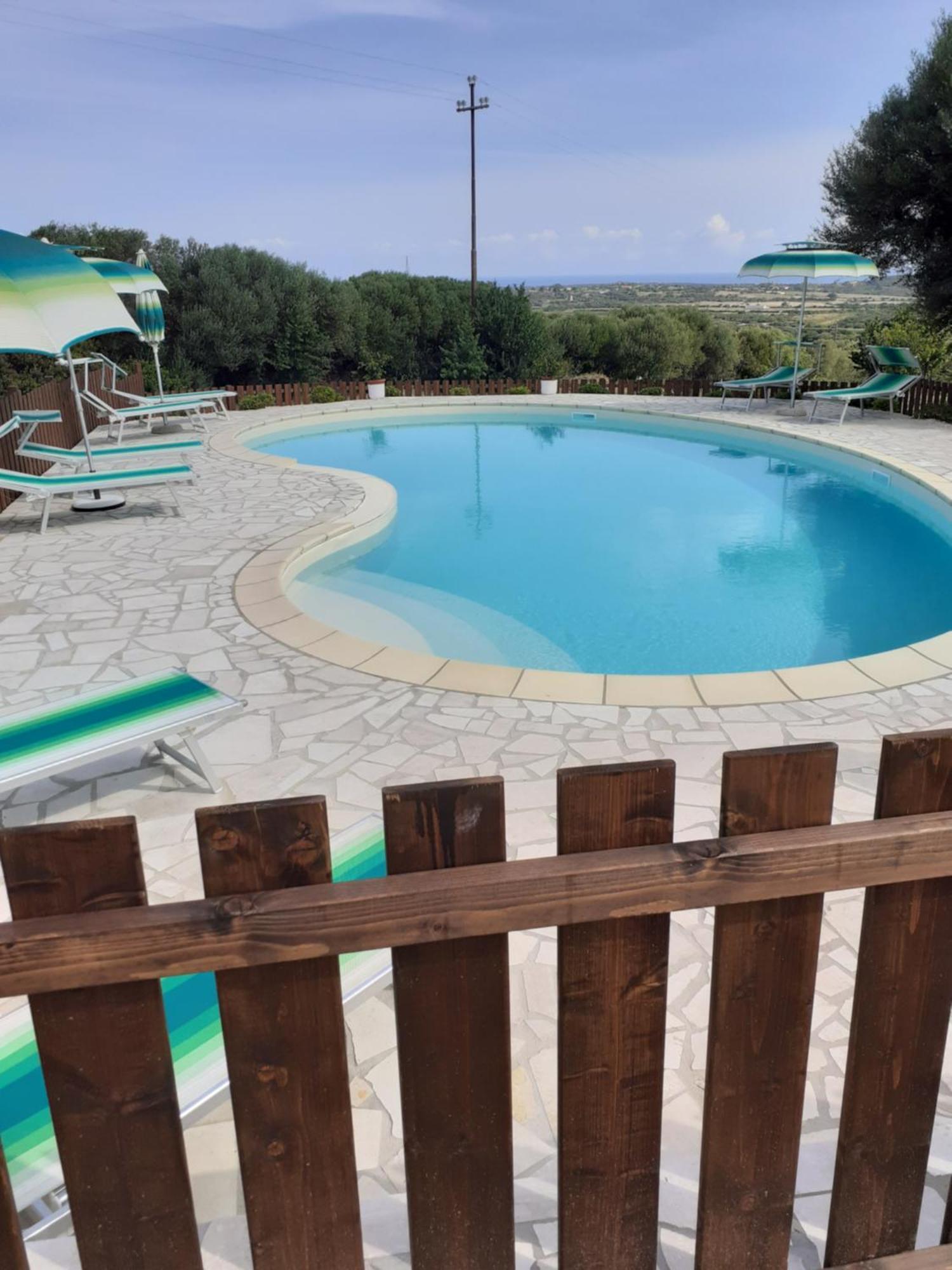 Agriturismo Gli Olivastri Appartamento Corbezzolo Con Piscina E Vista Mare,Climatizzatore,Wifi Aglientu Ngoại thất bức ảnh
