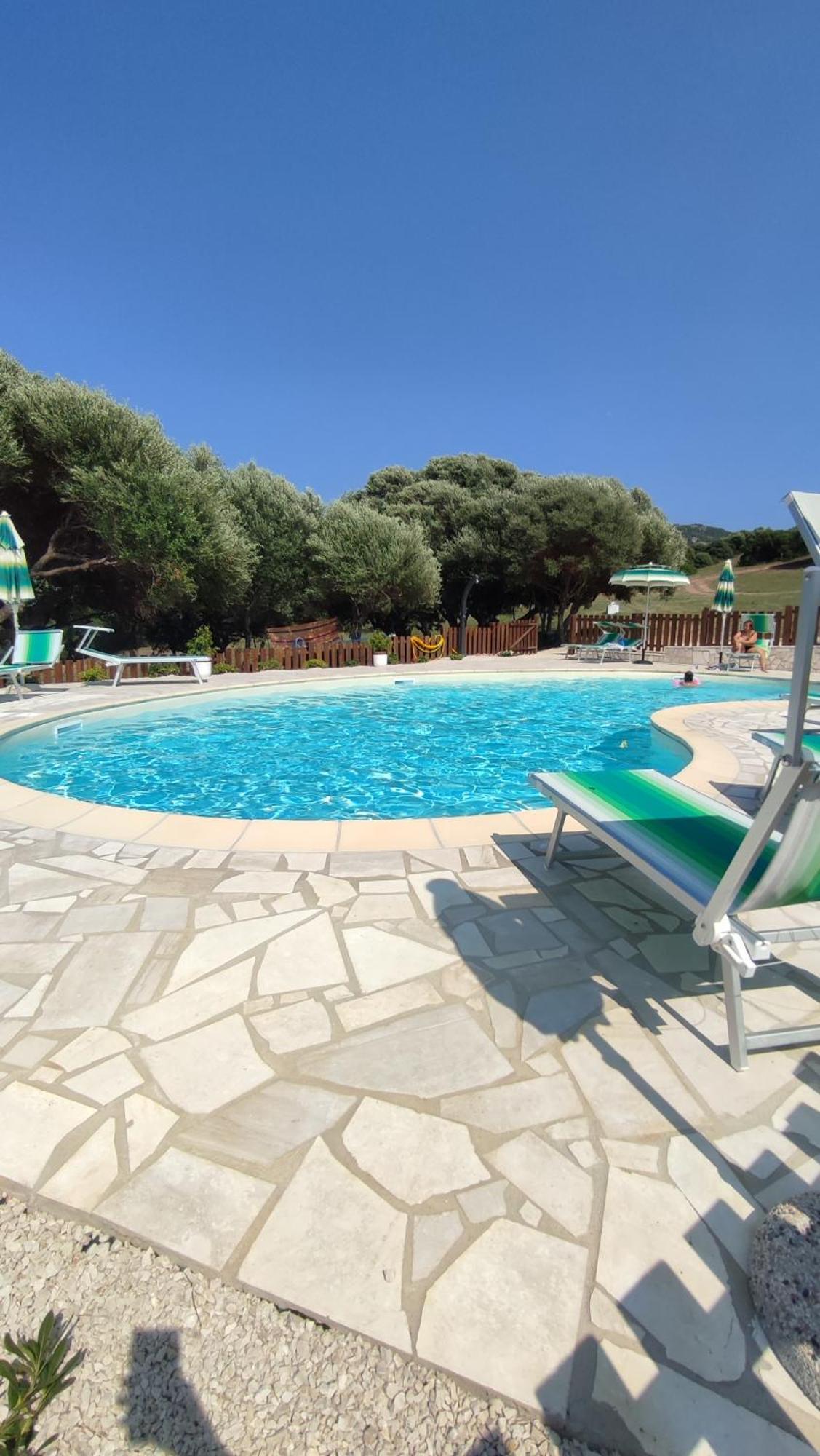 Agriturismo Gli Olivastri Appartamento Corbezzolo Con Piscina E Vista Mare,Climatizzatore,Wifi Aglientu Ngoại thất bức ảnh