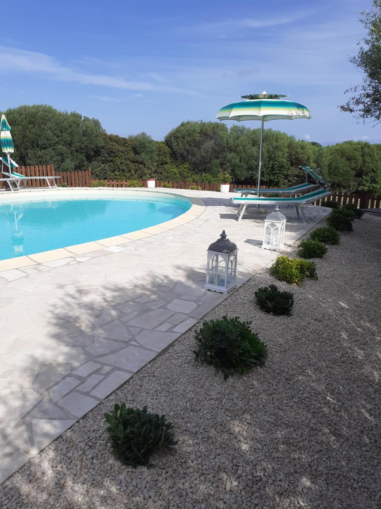 Agriturismo Gli Olivastri Appartamento Corbezzolo Con Piscina E Vista Mare,Climatizzatore,Wifi Aglientu Ngoại thất bức ảnh