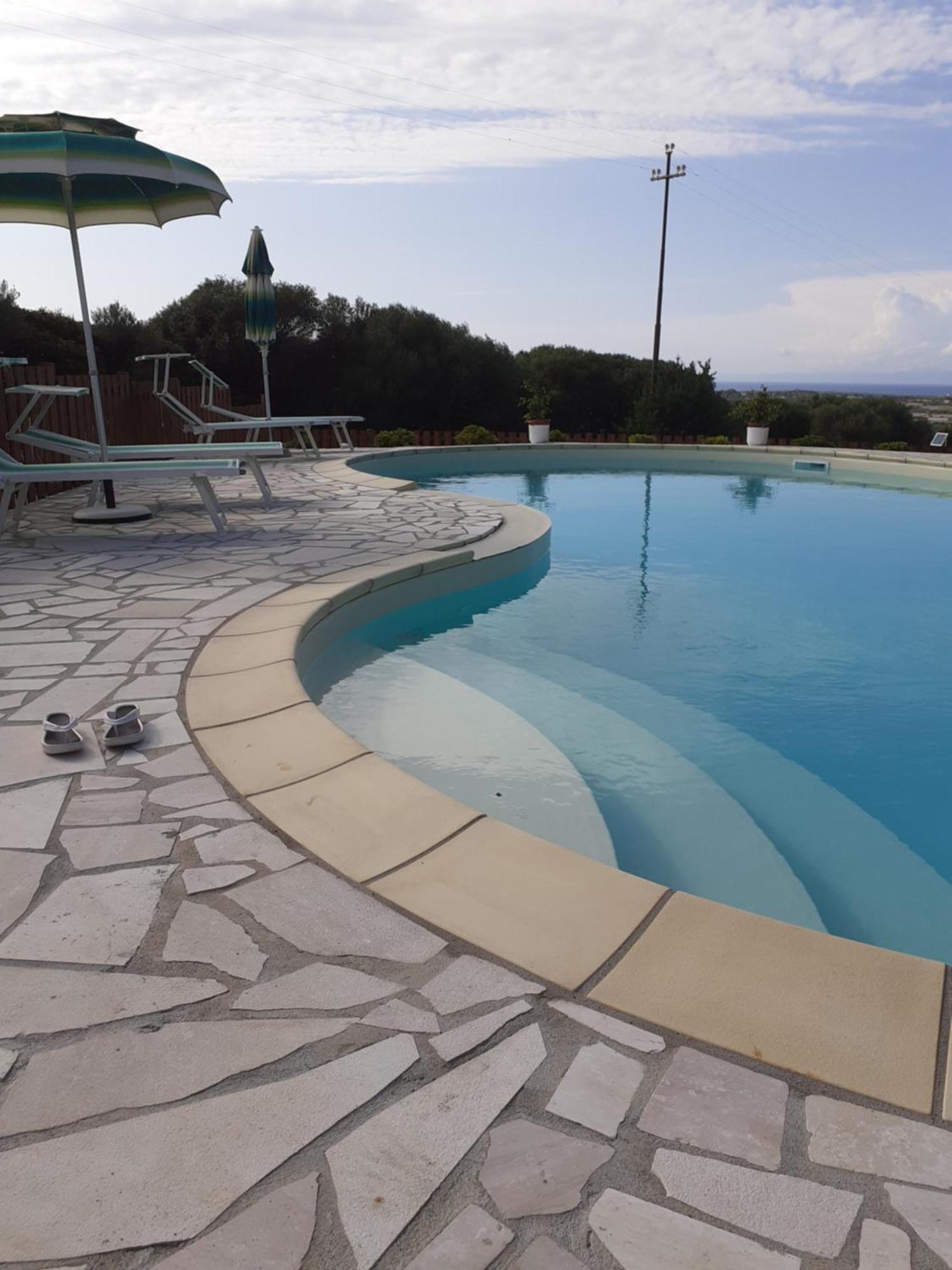 Agriturismo Gli Olivastri Appartamento Corbezzolo Con Piscina E Vista Mare,Climatizzatore,Wifi Aglientu Ngoại thất bức ảnh